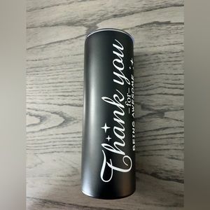 20 oz Black Tumbler